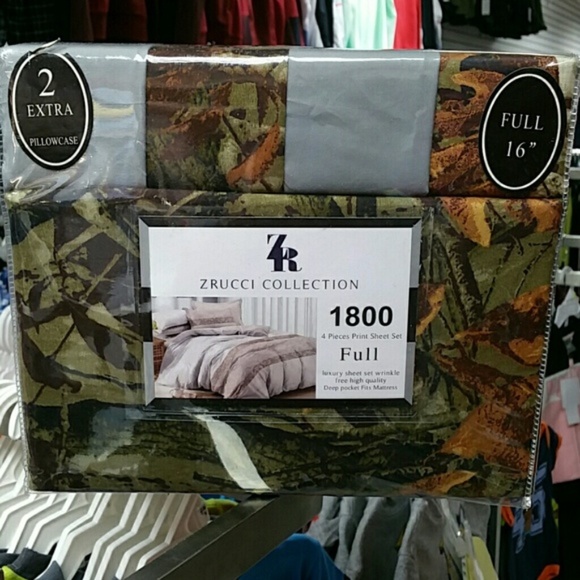 Other - Zrucci Collection Sheet Full with 2 extra pillows